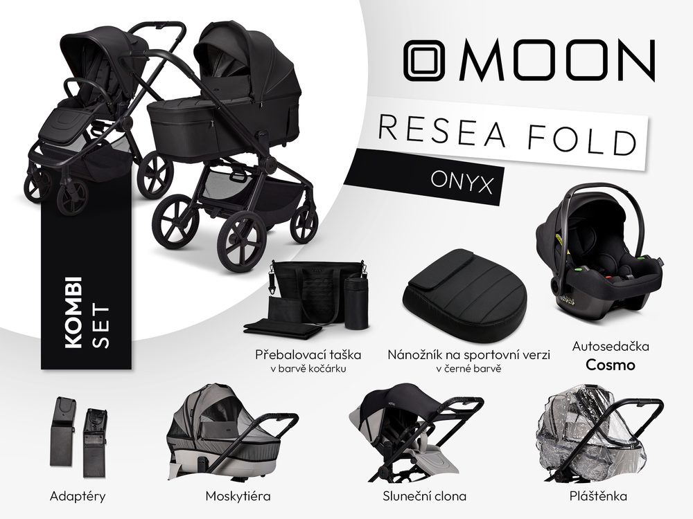 Moon ReSea FOLD kombi set - ONYX