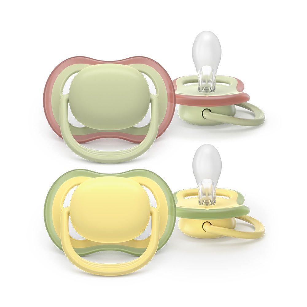 Levně Philips AVENT Šidítko Ultra air neutral 18+m, 2ks