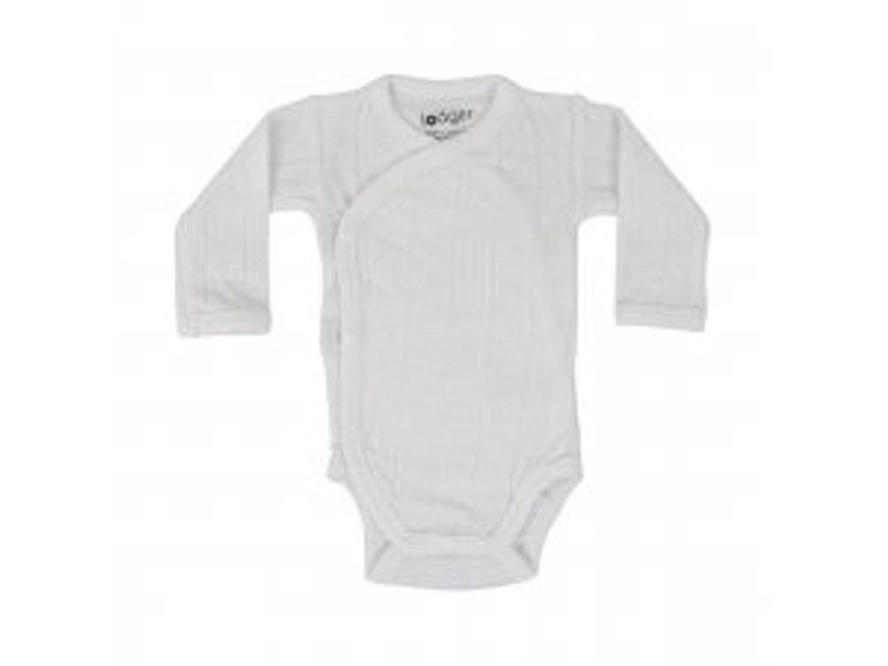 LODGER Romper Long Sleeves Tribe Cloud Dancer 80