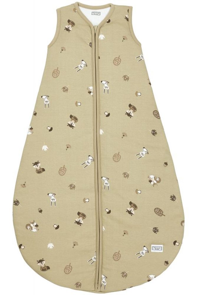 Meyco Spací vak vel. 62 - Forest Animals sand