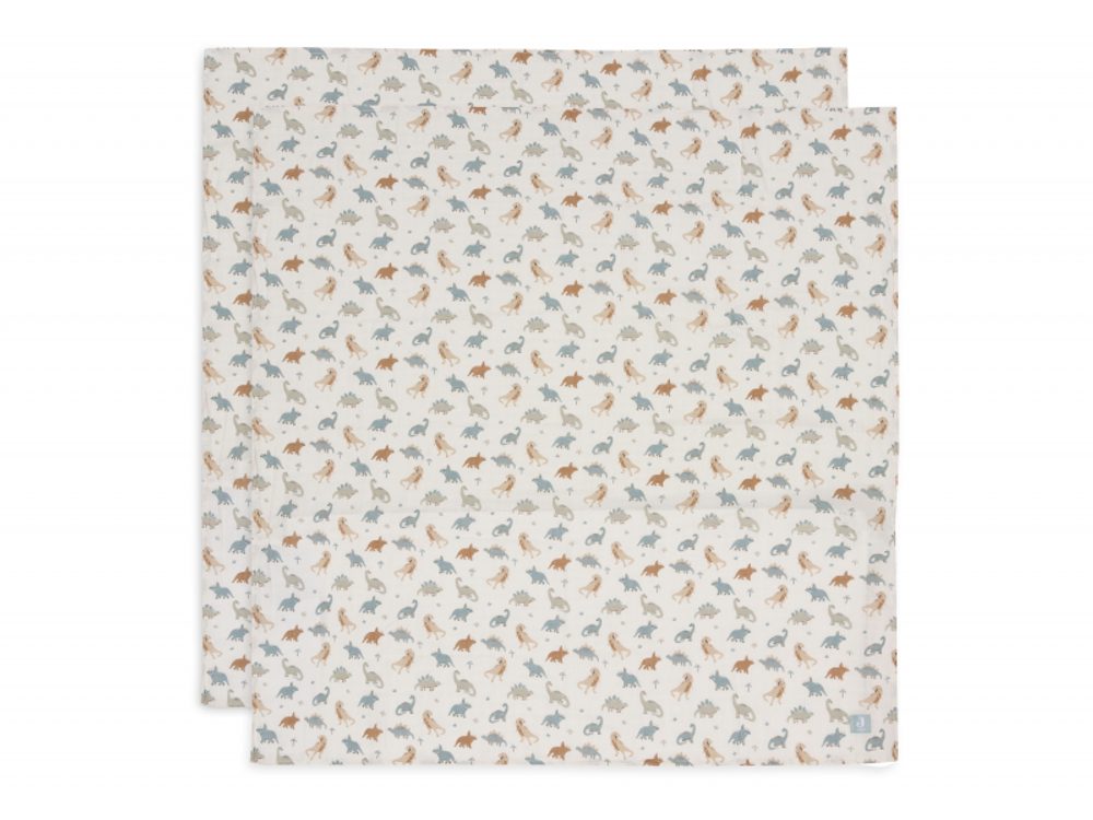 Jollein Pleny zavinovací 2ks 115x115 cm Roarsome