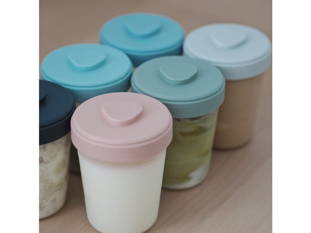 Beaba Sada kelímků na jídlo 6x 250ml (obrázek 6)