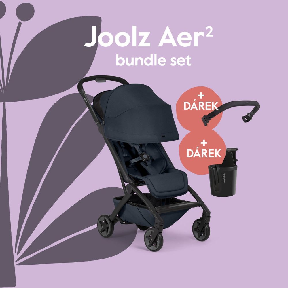 Joolz AER2 kočárek BUNDLE SET Dark Navy blue