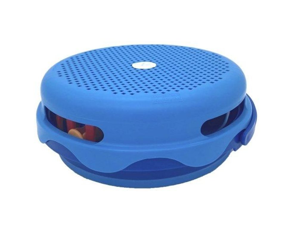 COMPACTOYS Skládací sada na písek 7v1 modrá