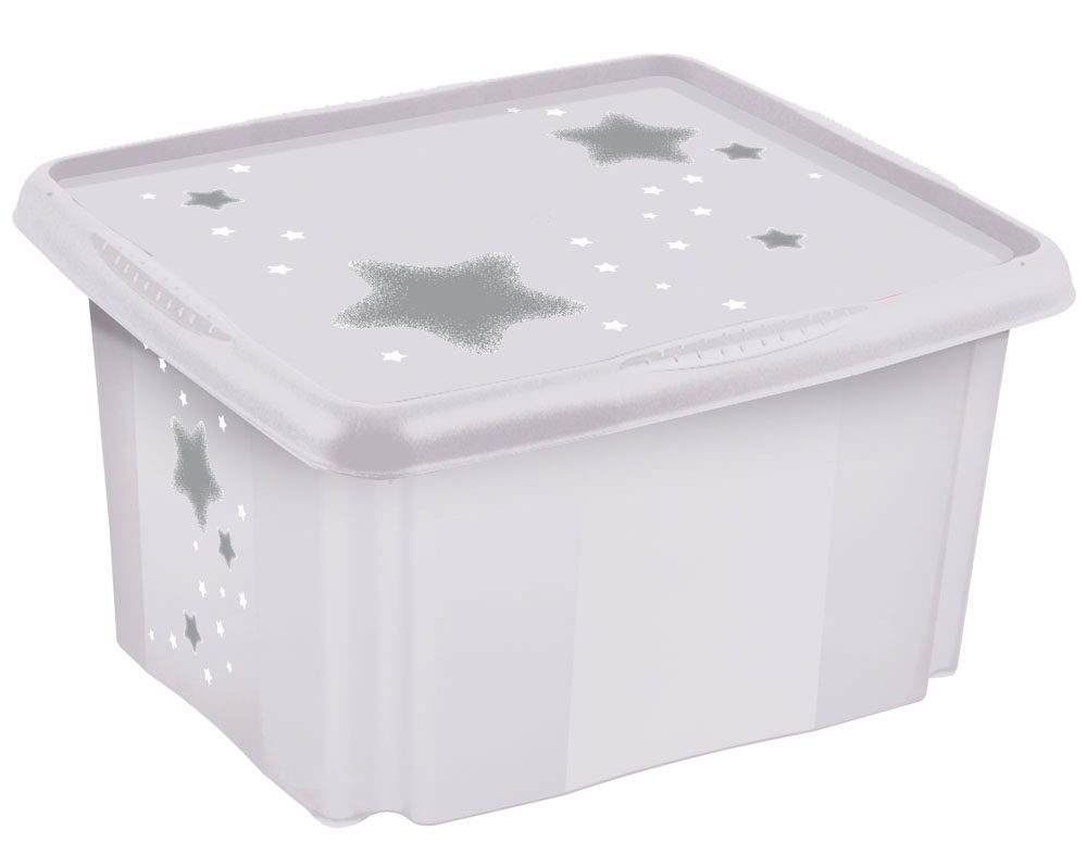 KEEEPER Úložný box s víkem malý "Stars"