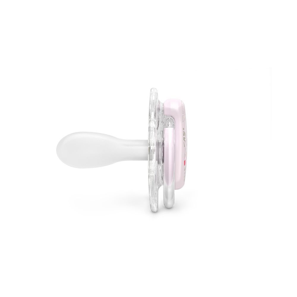 Suavinex Dudlík SX PRO fyziologický POETRY +18 m - růžový