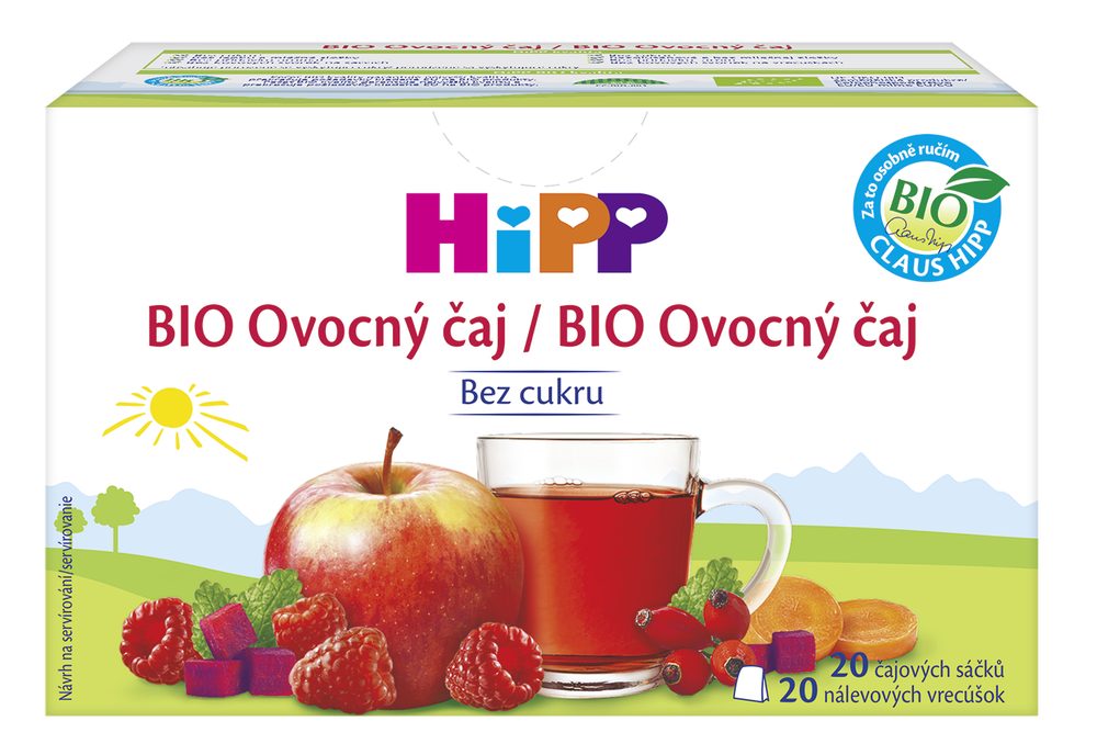 HiPP BIO Ovocný čaj - EXPIRACE 31.8.2026