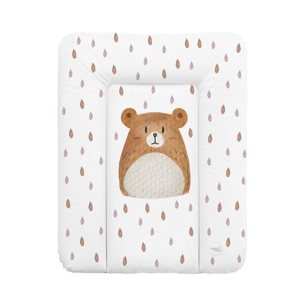 Ceba Baby měkká přebalovací podložka 50 × 70 cm basic bear buddy - 1 kus