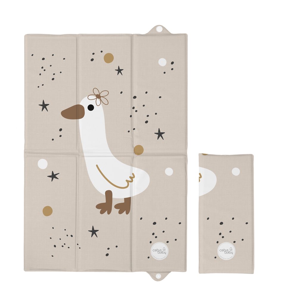 CEBA BABY Podložka přebalovací cestovní (60x40) Basic - CEBA BABY Podložka přebalovací cestovní (60x40) Basic Star Duck