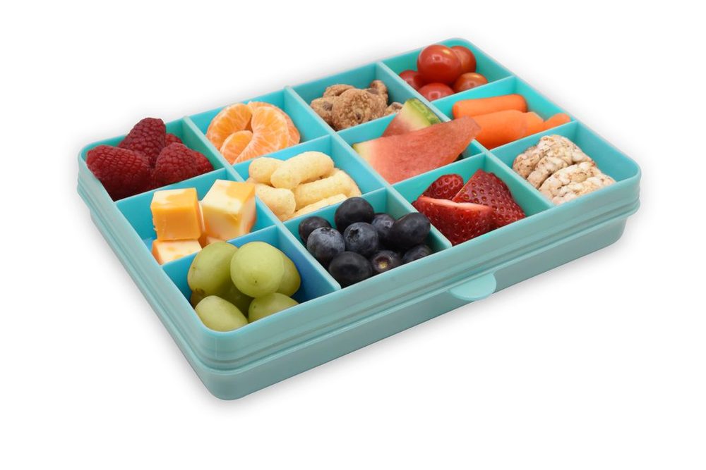 Melii Snackle Box krabička na svačinu 1368 ml - modrozelená (obrázek 11)