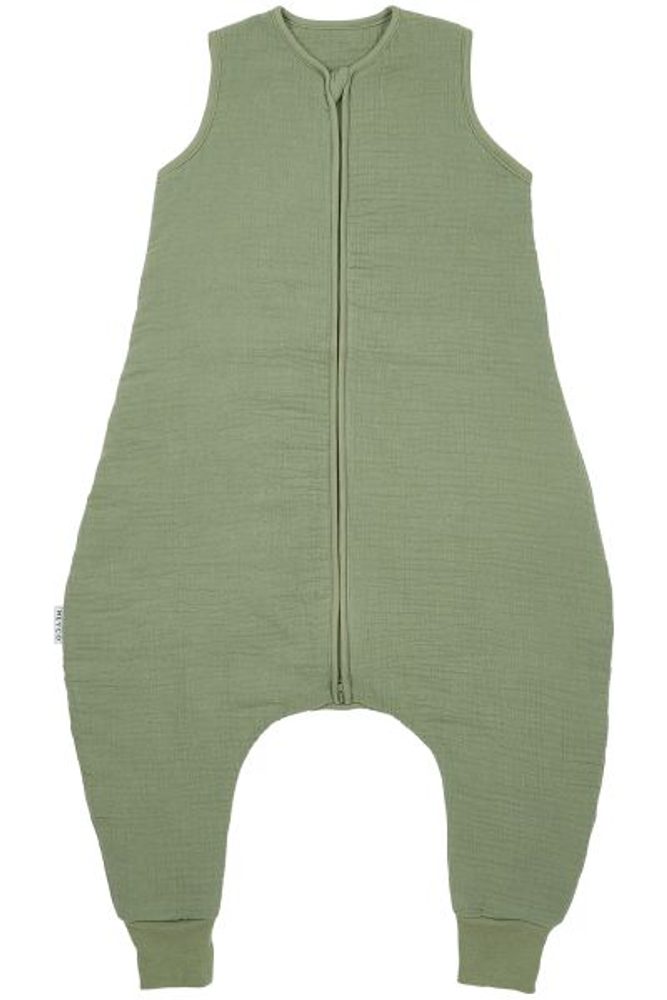 Meyco Zimní mušelínový Jumper 92 cm - Olive green