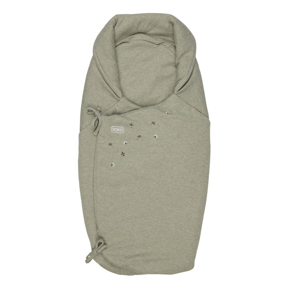 Voksi Wool Wrap meadow green