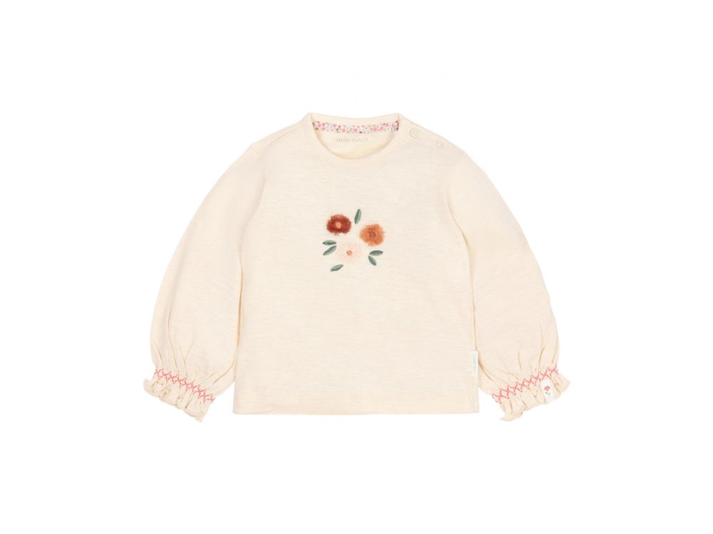 Little Dutch Triko dlouhý rukáv Vanilla vel. 80