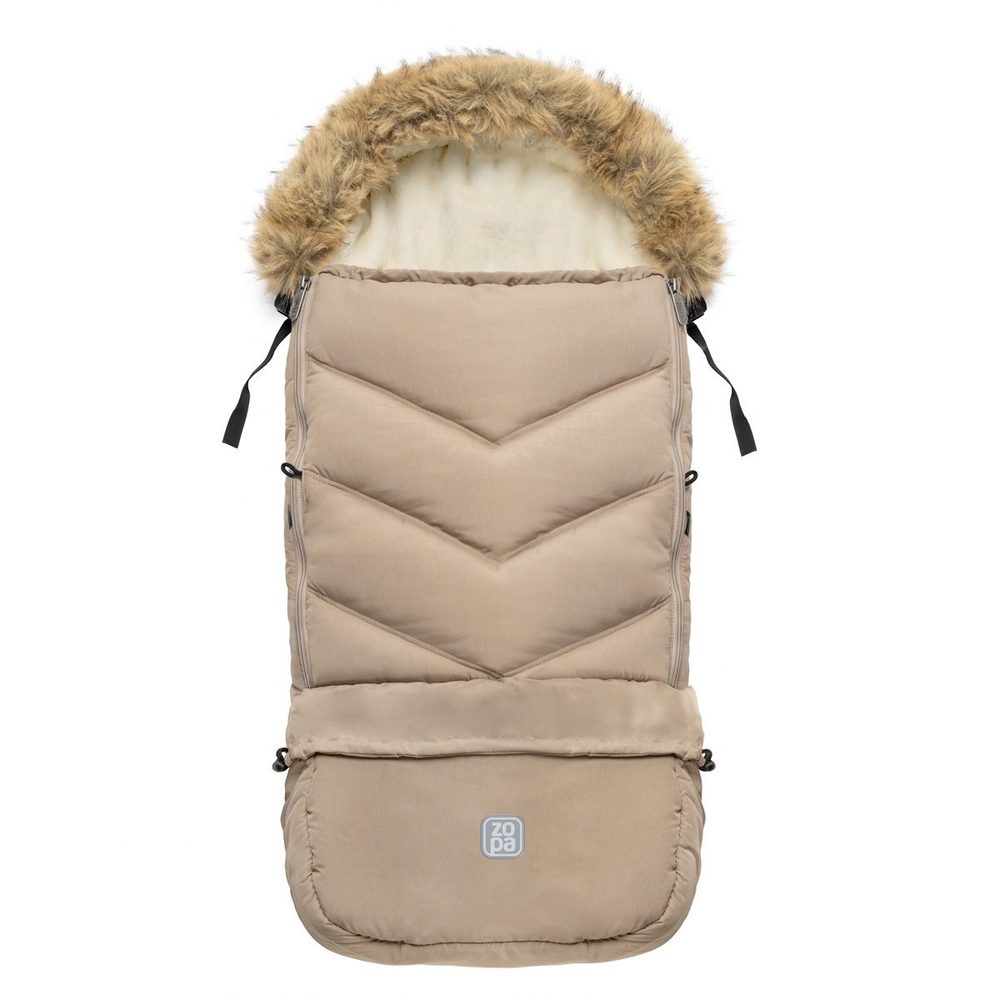 ZOPA Zimní fusak Fluffy Combi - Creamy Beige