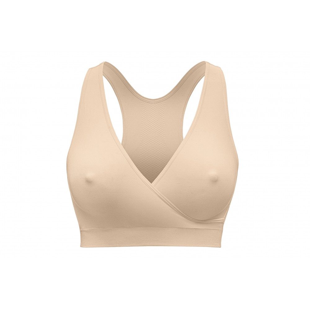 Levně Medela Noční těhotenská a kojicí podprsenka Keep Cool™ - béžová L