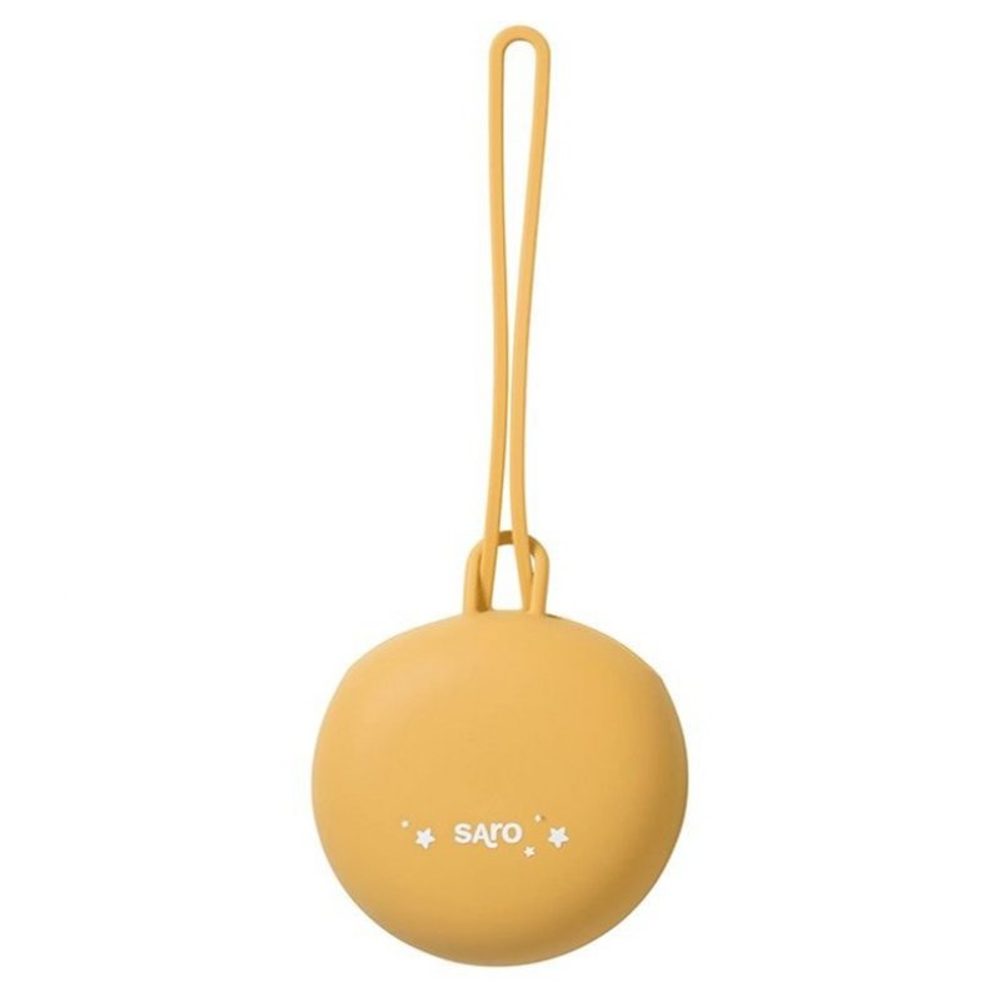 Saro Baby Silikonové pouzdro na dudlík Grey - Silikonové pouzdro na dudlík Mustard