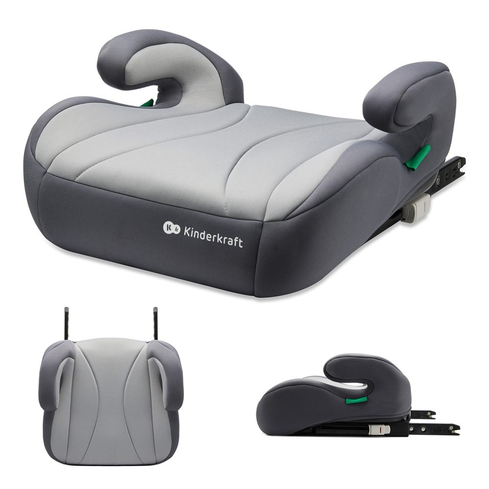 Kinderkraft i-Boost 2024 - Grey - autosedačky