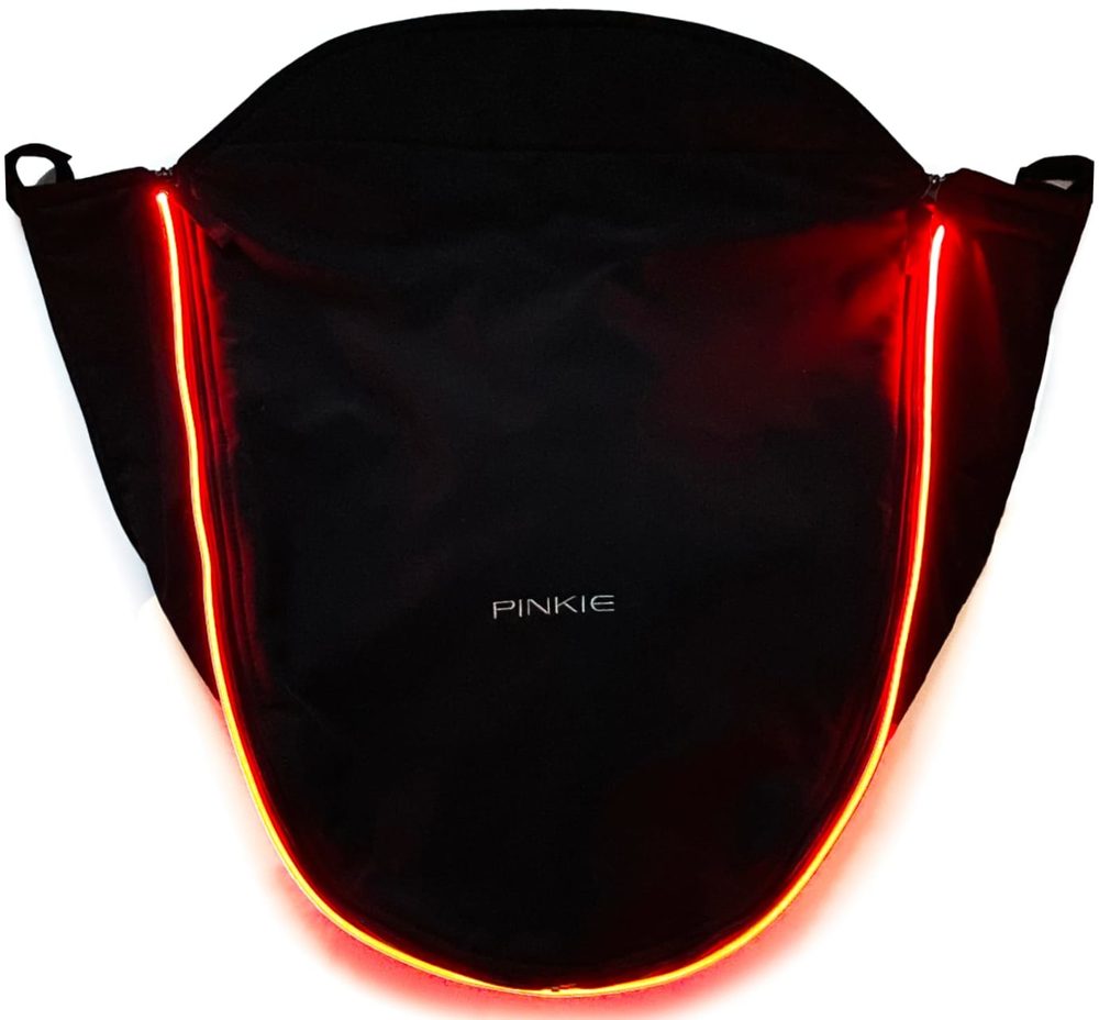 Pinkie nánožník Softshell Black SUNFIBRE s funkční vrstvou bez Powerbanky