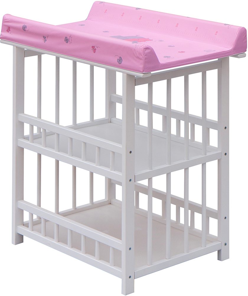 Scarlett Přebalovací pult Jáš Bílý Slon Růžový