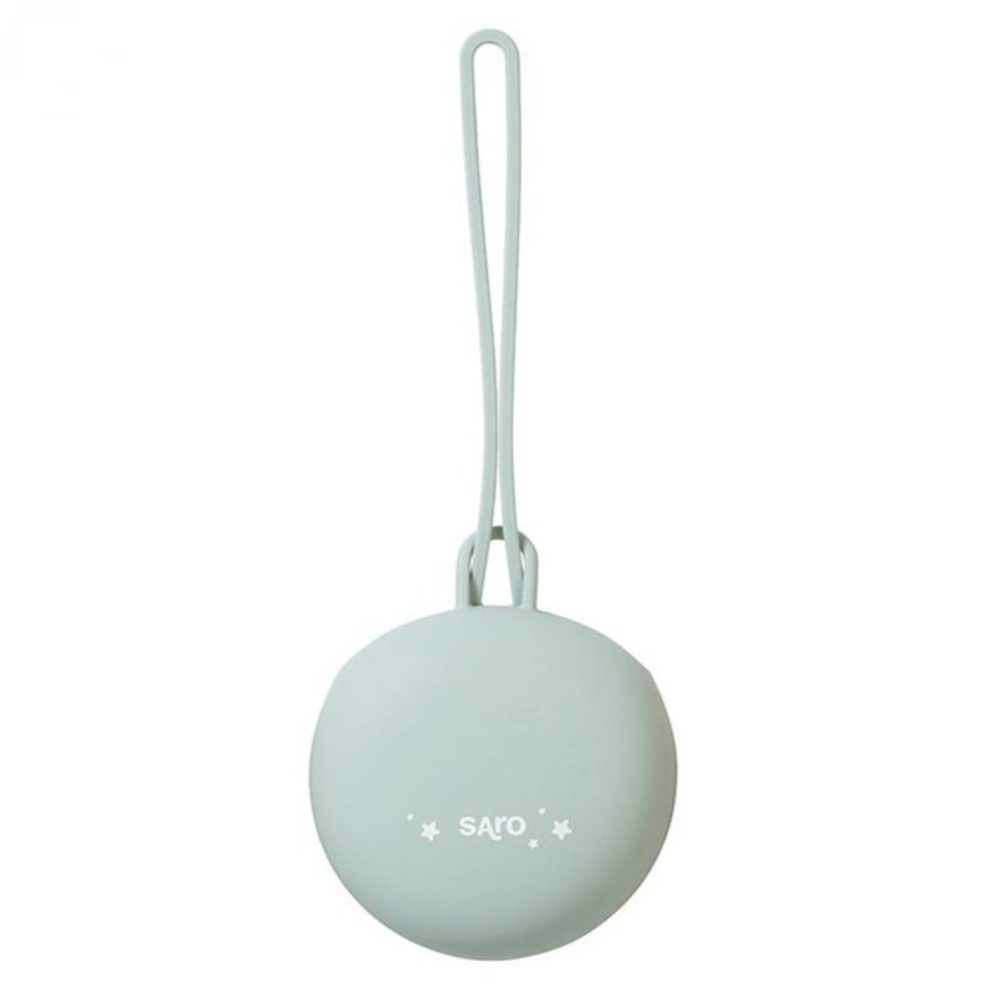 Saro Baby Silikonové pouzdro na dudlík Grey - Silikonové pouzdro na dudlík Hunter Mint