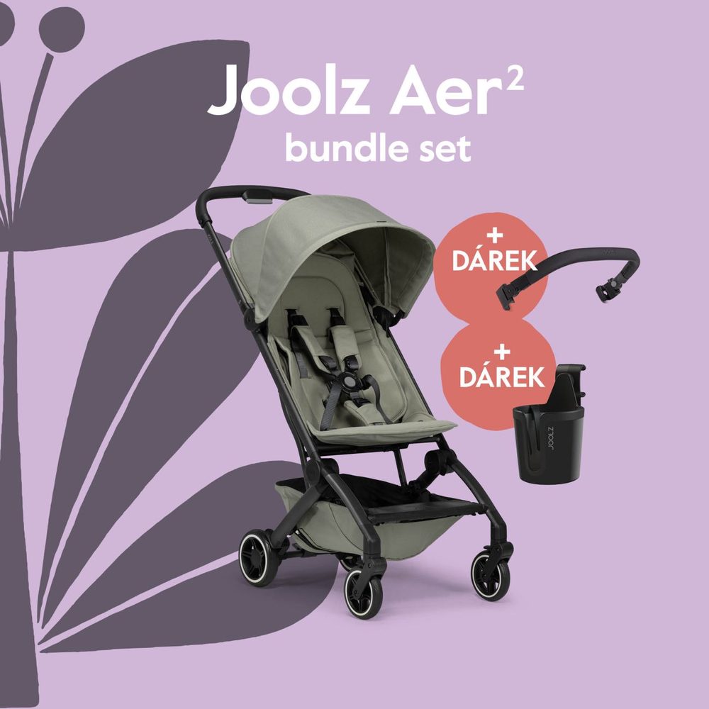 Joolz AER2 kočárek BUNDLE SET Sage green