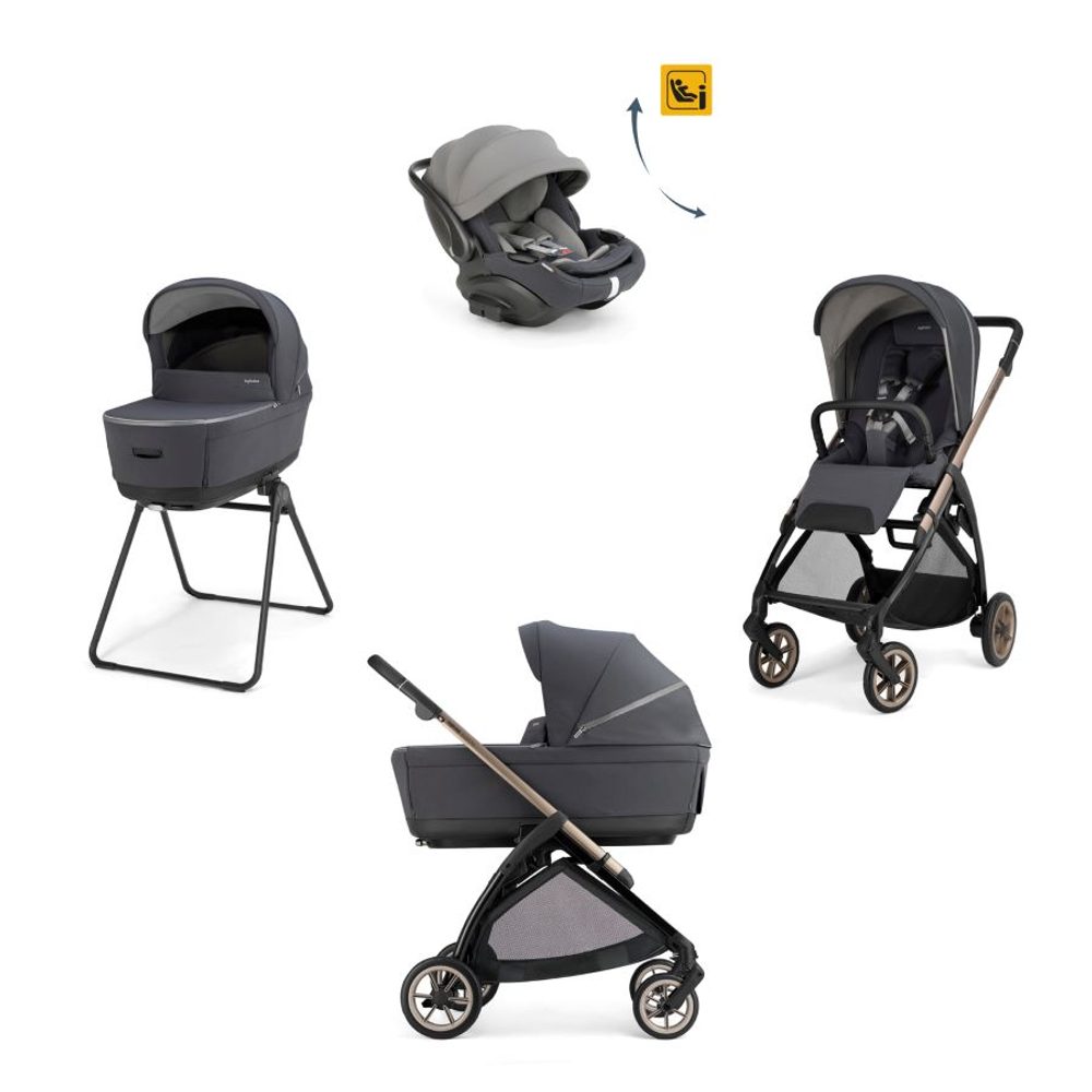 Kočárek Inglesina Electa Darwin Recline Evo 4v1 2026 Garage Grey