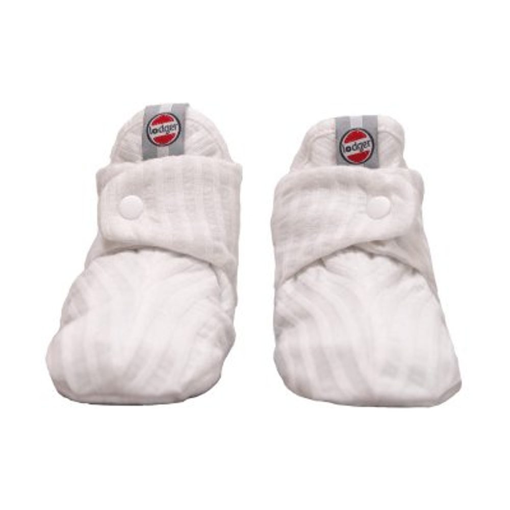 LODGER Slipper Seersucker Cloud Dancer 3 - 6 měsíců