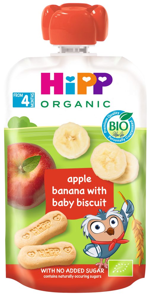 HiPP BIO Hippies Jablko-Banán-Cookies