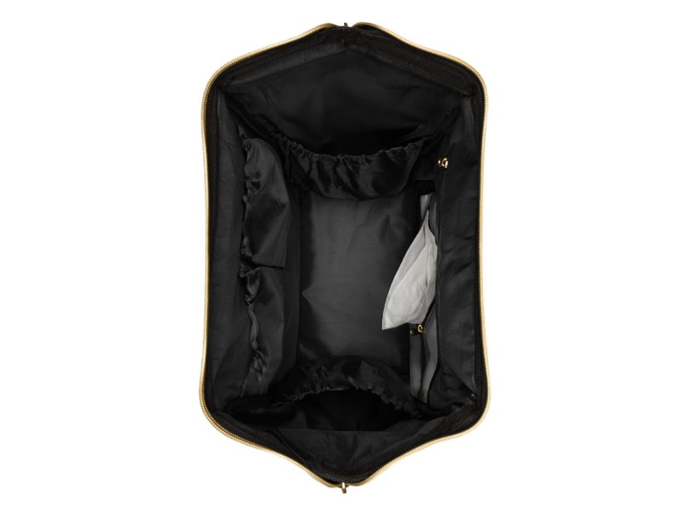 KikkaBoo Přebalovací batoh Siena Black & Gold (obrázek 7)
