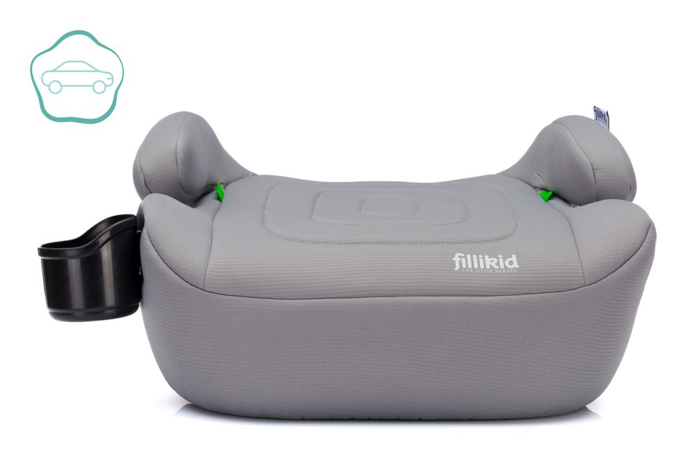 Fillikid Podsedák Flip Deluxe Isofix i-size grey