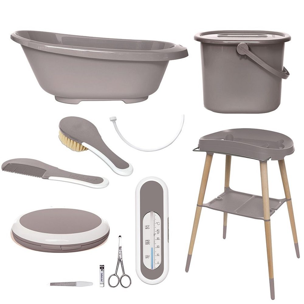 Bebe-Jou Koupací sada Bébé-jou Sense 7 dílná Chalk Brown