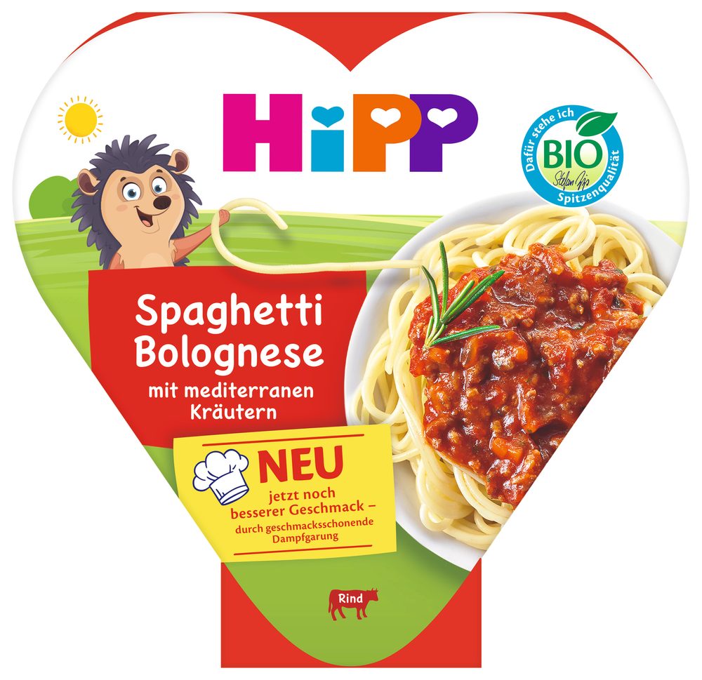 Hipp BIO Boloňské špagety 250g - EXPIRACE 28.8.2026
