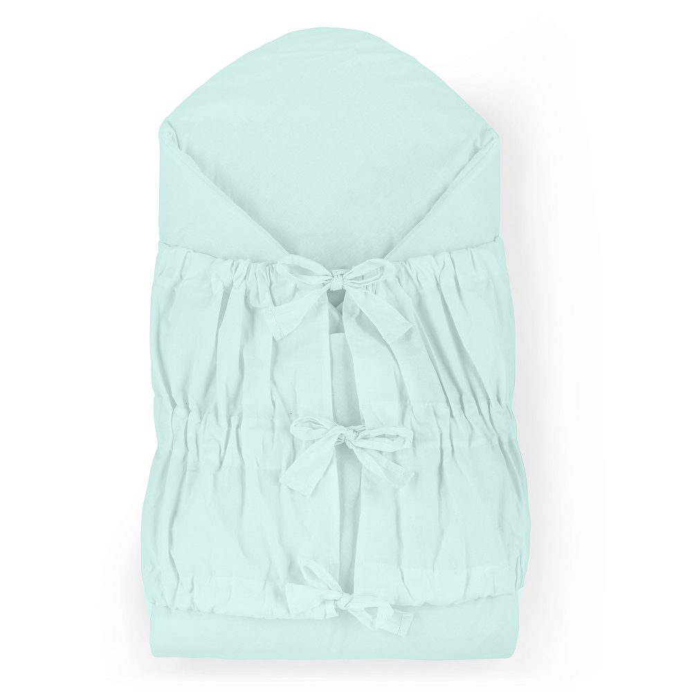 Petite&Mars Zavinovačka šněrovací Nurse s pevnou kokosovou vložkou - Frosted Mint