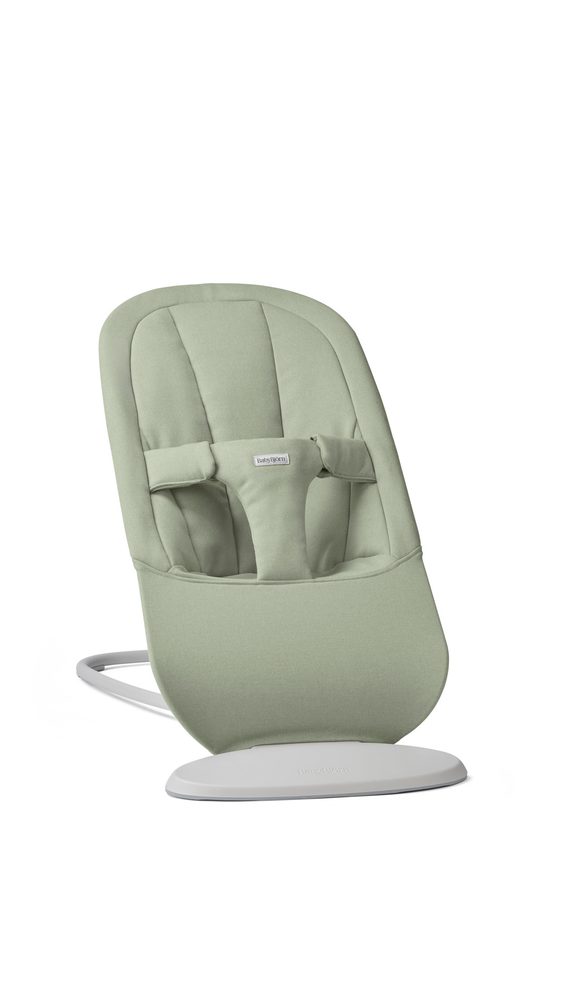 BabyBjörn lehátko BEGIN Light Green Woven