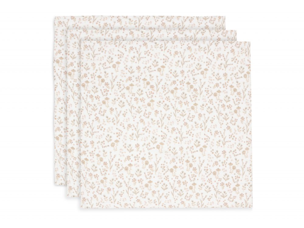 Jollein Pleny 3 ks 70x70 cm Bloomy