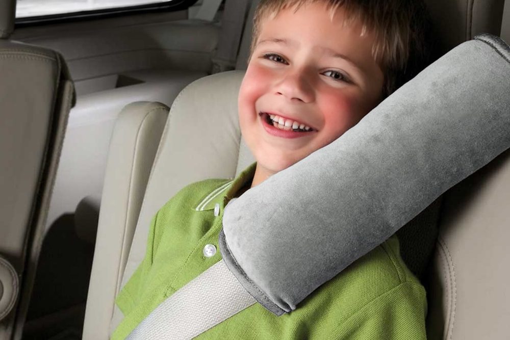 Fillikid Polštář na bezpečnostní pás grey