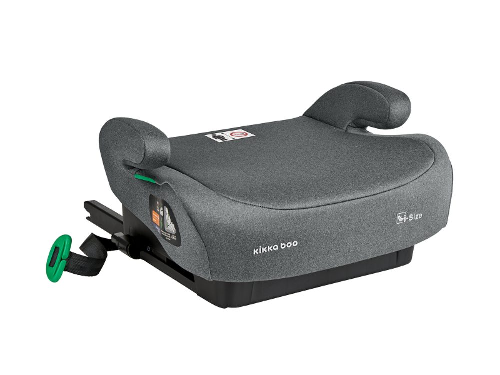 KikkaBoo Podsedák 125-150 cm i-Tip i-SIZE Dark Grey