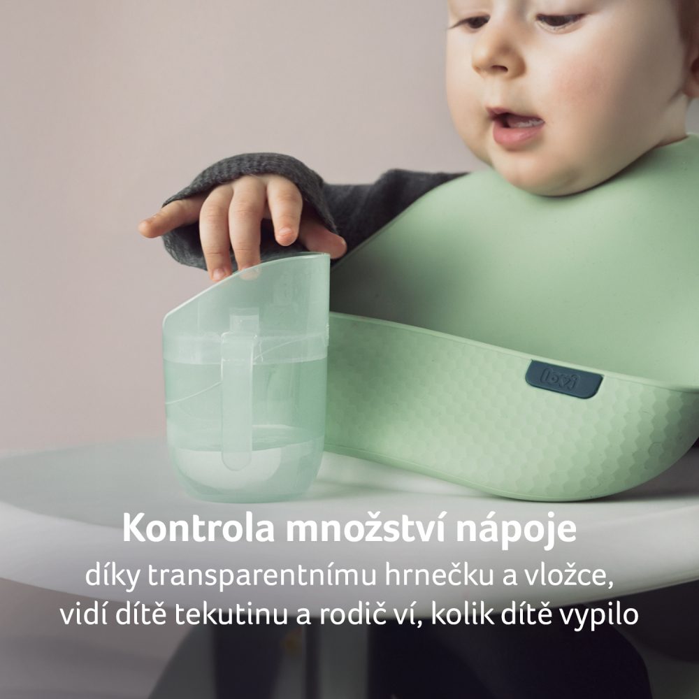 LOVI Hrneček tréninkový GENIUS 150ml Nude (obrázek 20)