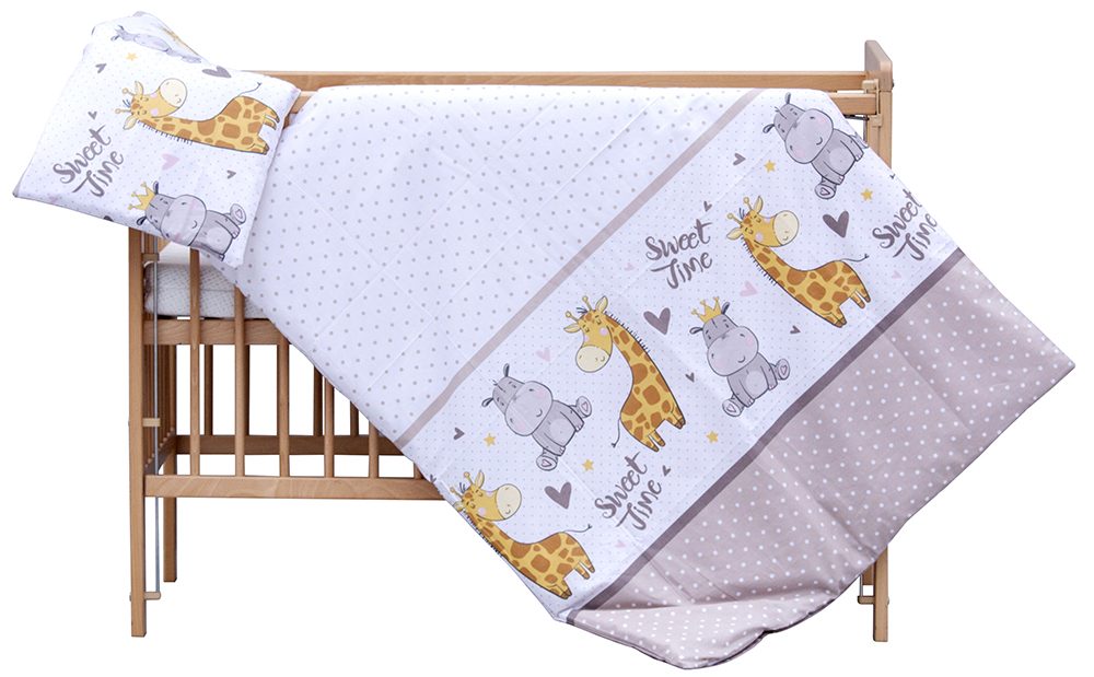 Scarlett Souprava do postýlky 2-dílná Nebula béžová 100x135cm