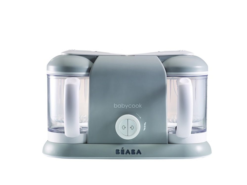 Beaba Parní vařič + mixér BABYCOOK DUO šedý
