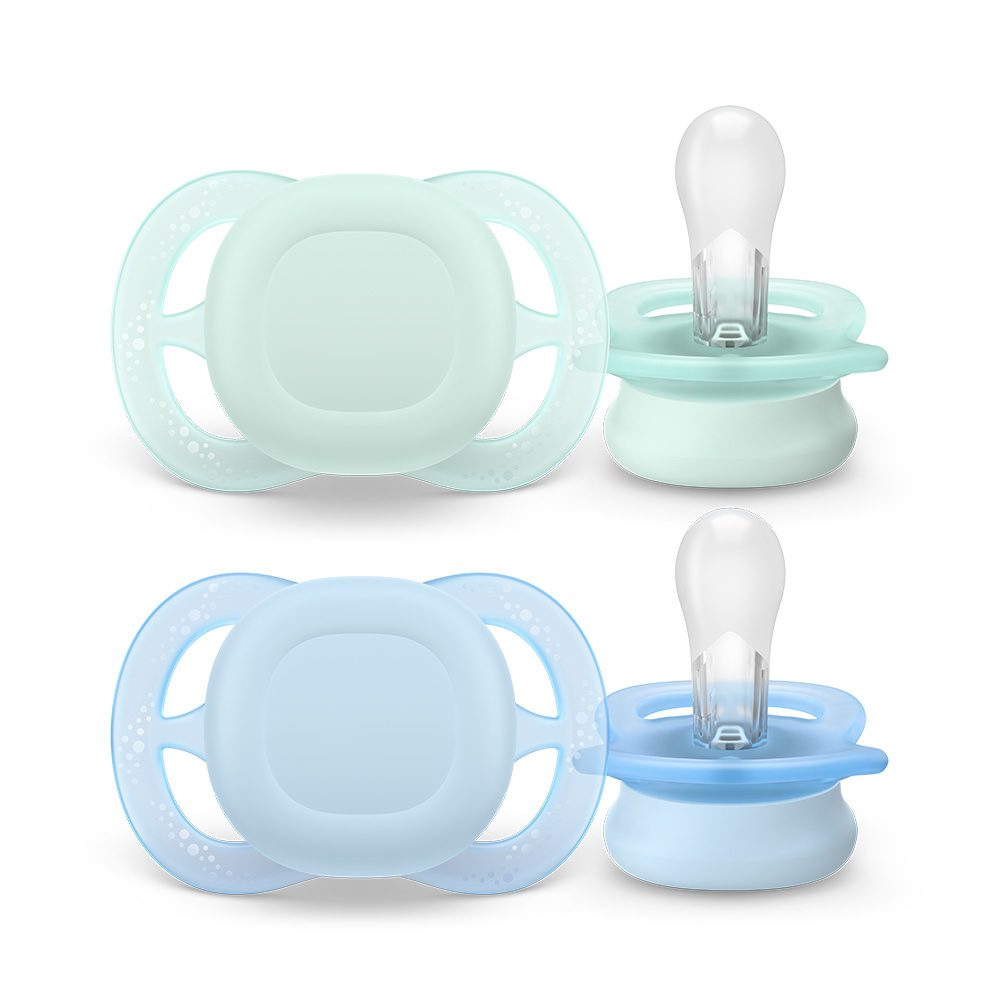 Philips Avent Ultrastart SCF075/12 0-2 m dudlík Boy 2 ks