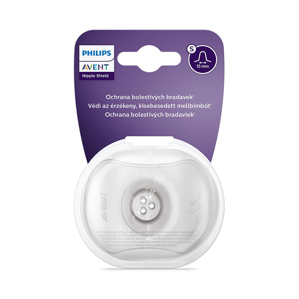 Philips AVENT Chránič bradavek small 2ks + krabička