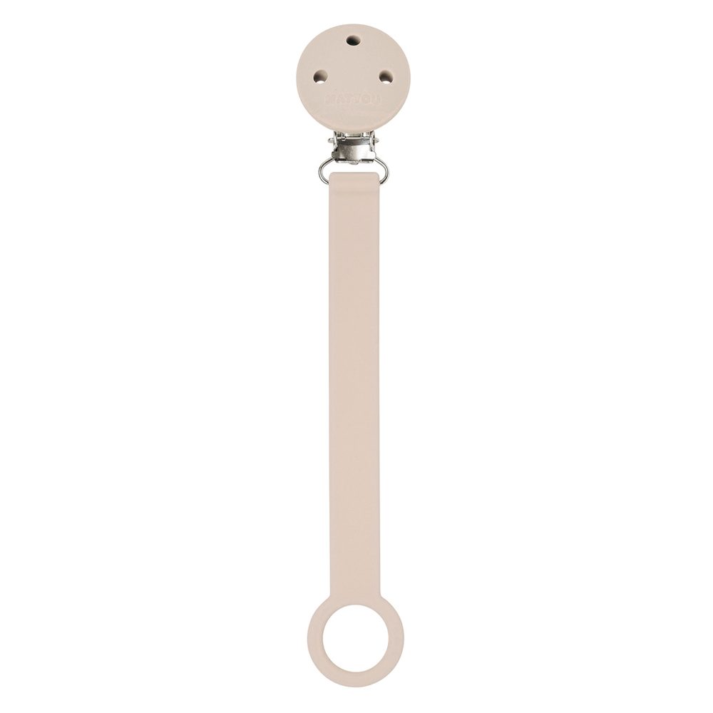 Nattou Klip na dudlík silikon - beige