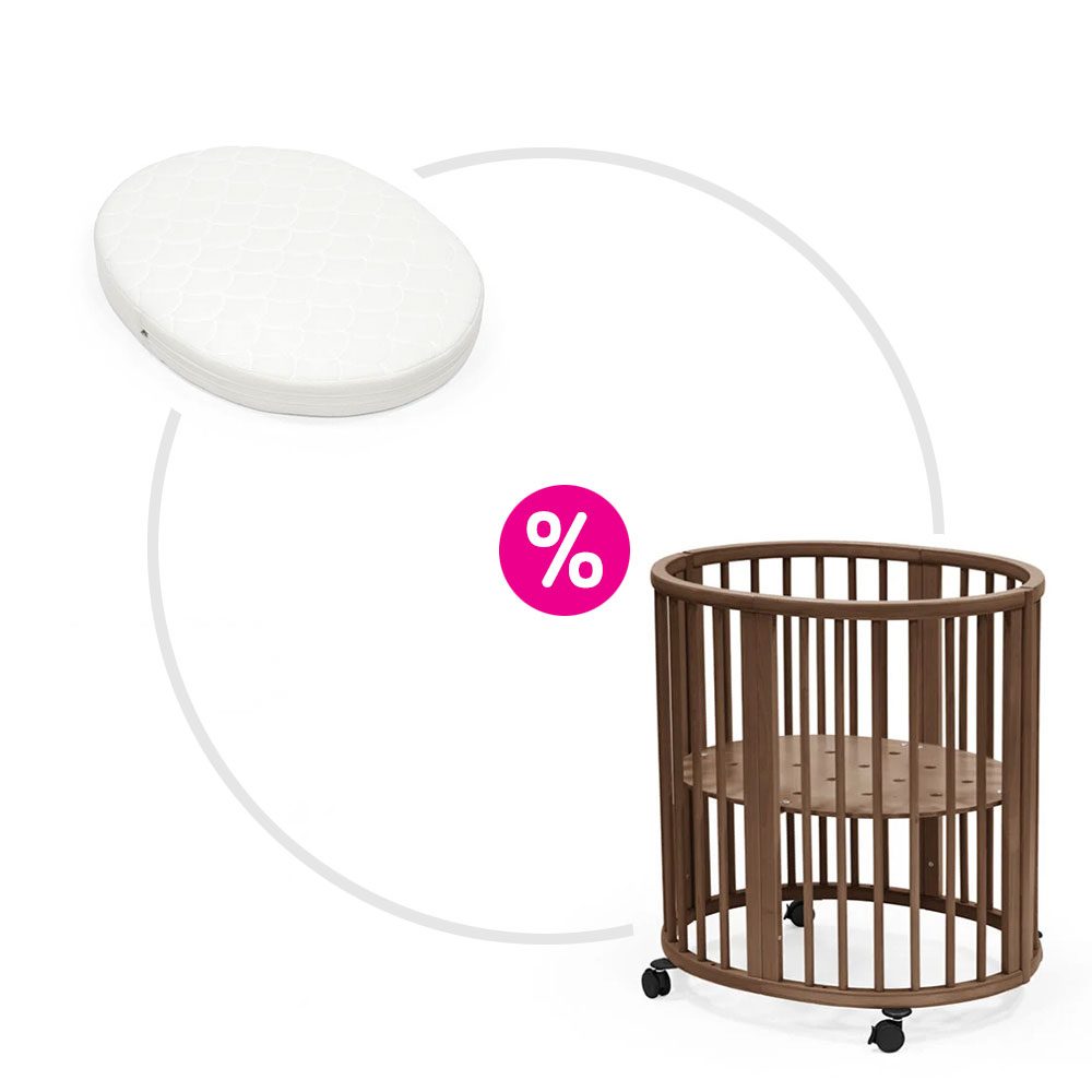 STOKKE® Sleepi™ Mini V3 + ZDARMA matrace - Warm Brown