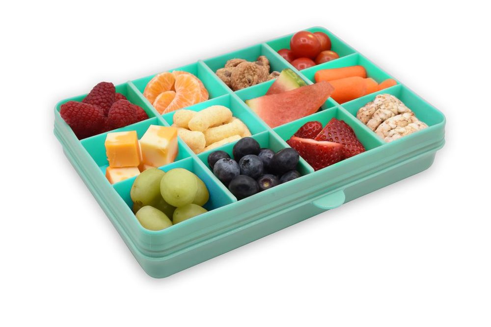 Melii Snackle Box krabička na svačinu 1368 ml - modrozelená (obrázek 4)