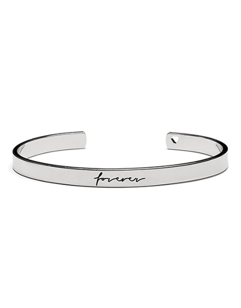 Proud MaMa Náramek Bangle stříbrný Forever