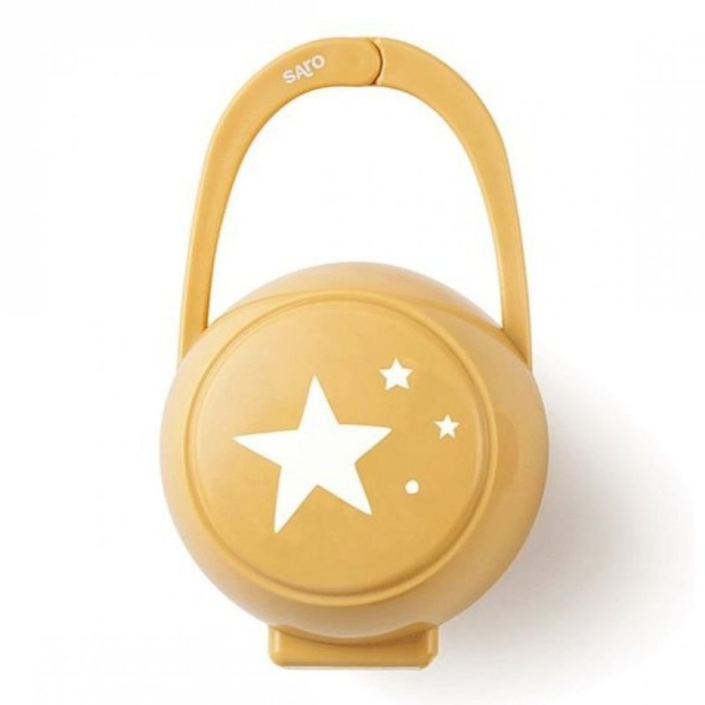 Saro Baby Pouzdro na dudlík Galaxy Grey - Pouzdro na dudlík Galaxy Mustard