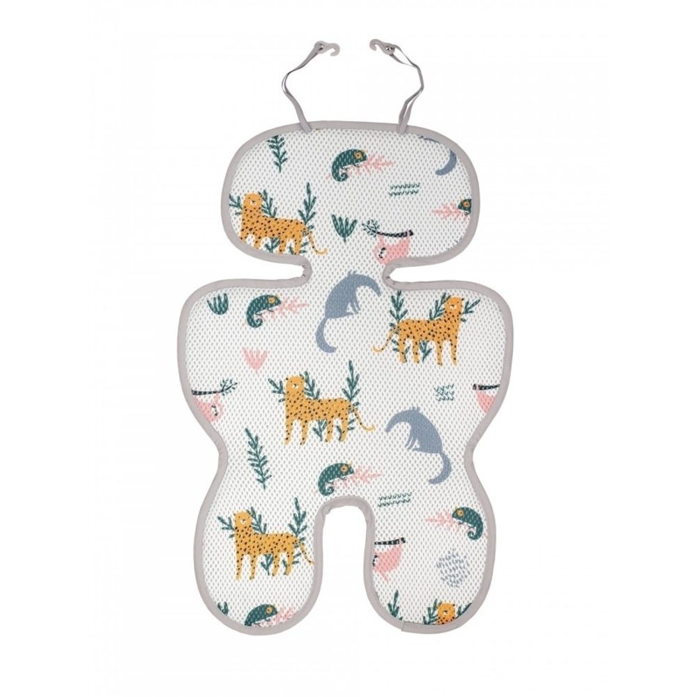 LEOKID 3D Prodyšná podložka Double Animal Friends - autosedačky