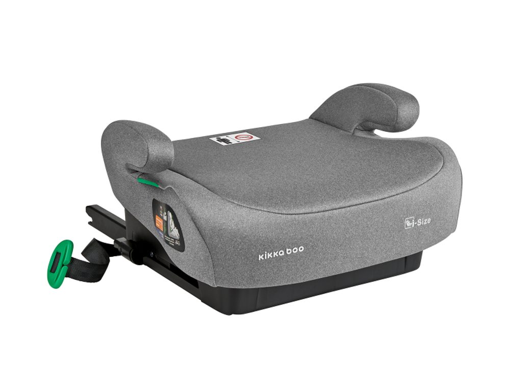 KikkaBoo Podsedák 125-150 cm i-Tip i-SIZE Light Grey