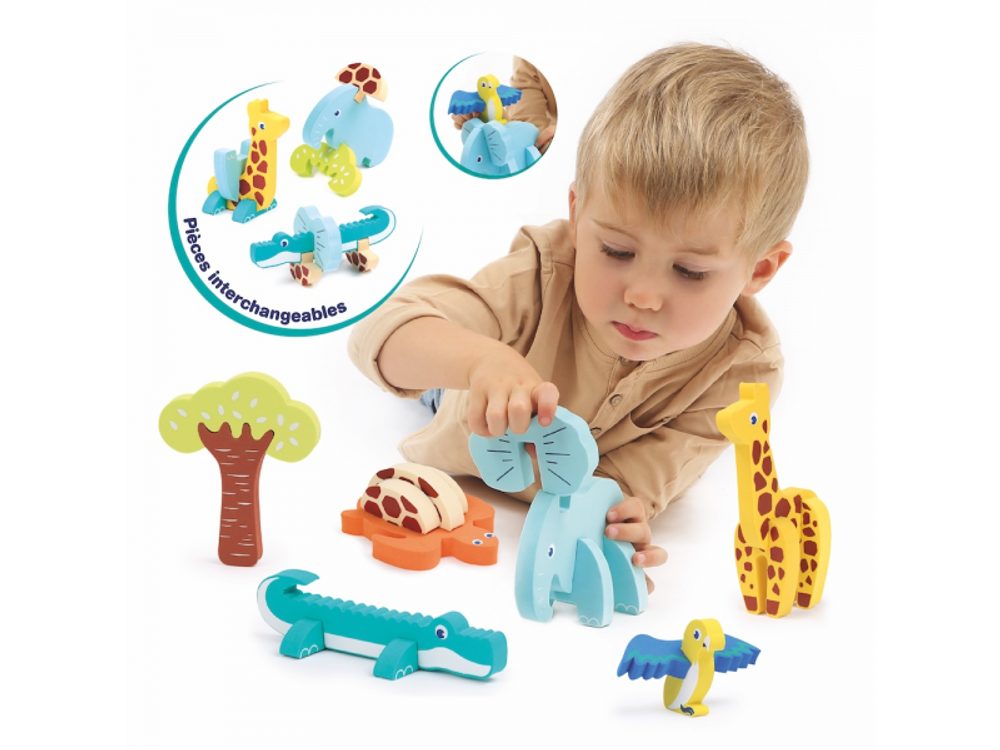 Ludi Puzzle pěnové 3D Zvířátka (obrázek 10)